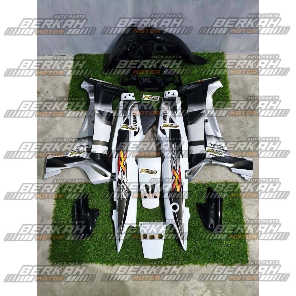Cover Body Fizr Full Set Halus Body Fizr Ardhat Hitam Putih Abu Hitam Body Set Halus Yamaha Fizr F1z