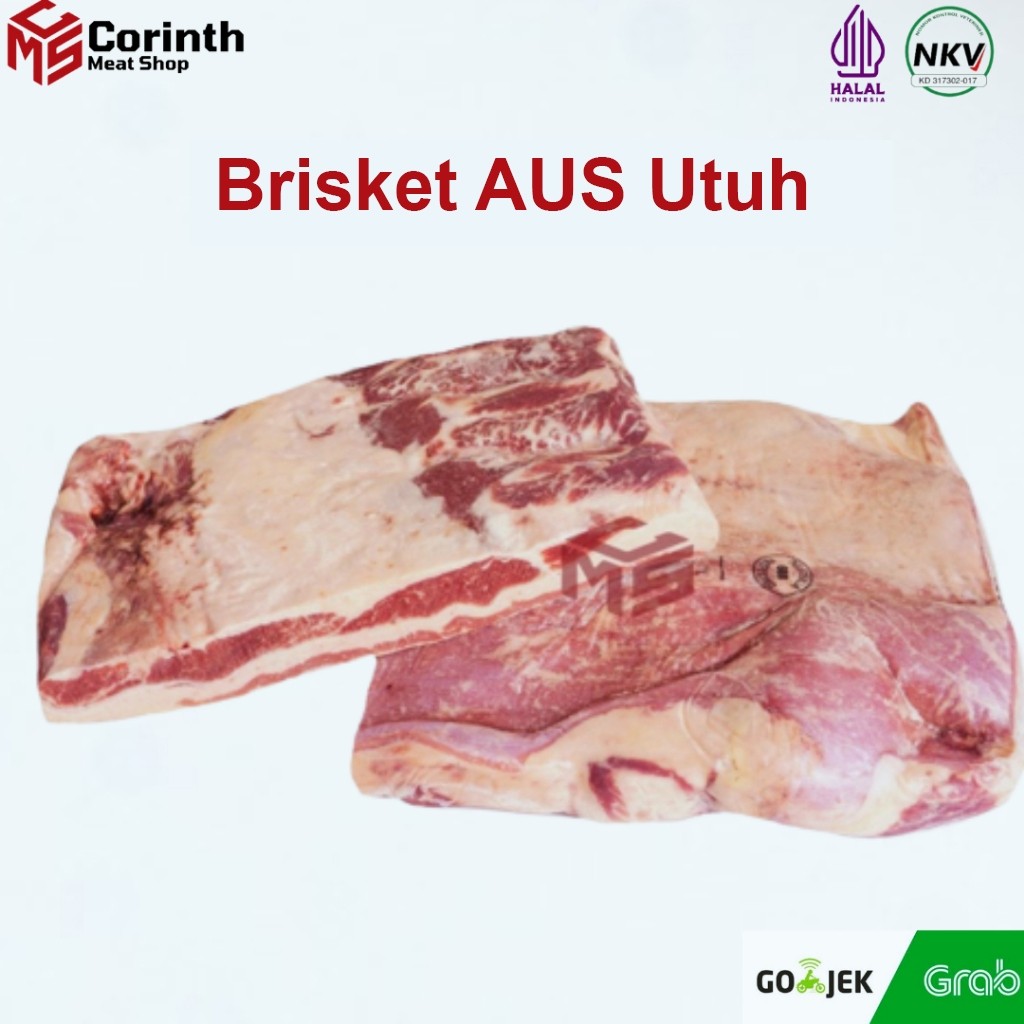 BRISKET NE AUSTRALIA GRADE S UTUH PROMO - DAGING SAPI - HALAL - PREMIUM