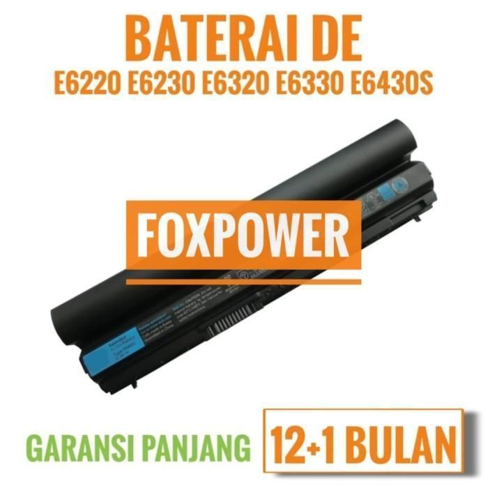Baterai Original Laptop Dell Latitude E6220 E6230 E6320 E6330 E6430S