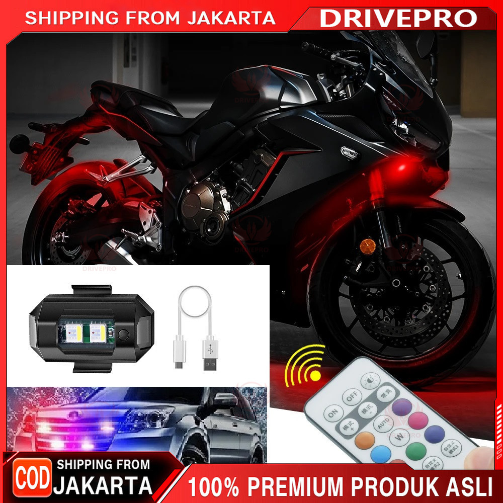 LAMPU strobo . SEPEDA LAMPU SAFETY SEIN DIP LED BELAKANG SEPEDA strobo motor strobo mobil