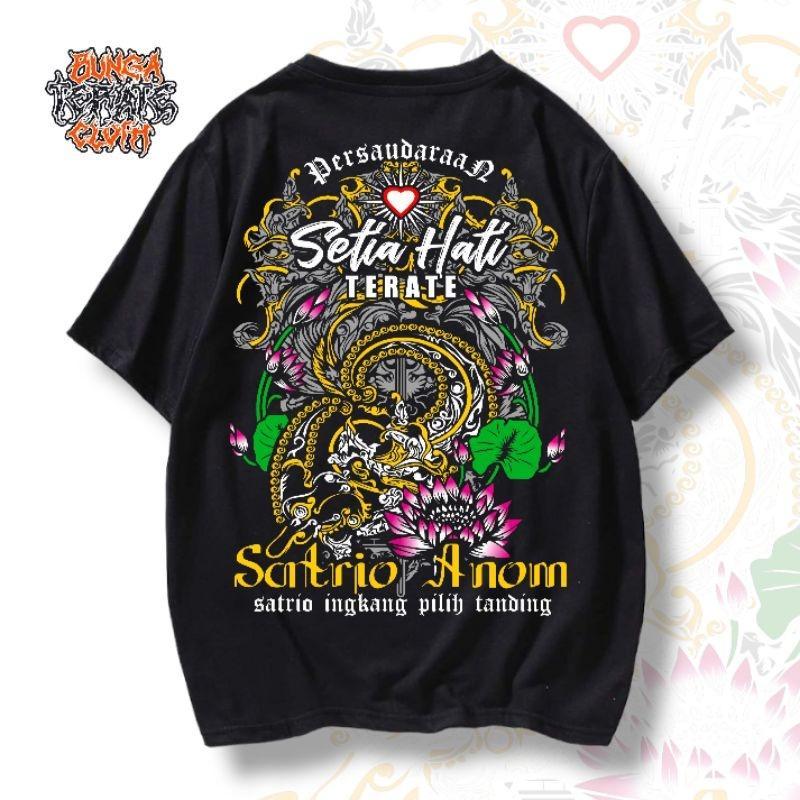 KAOS PSHT KAOS SATRIO - BAJU PSHT KEREN - T-SHIRT DISTRO PSHT