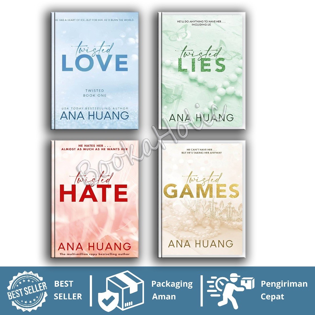 Twisted Love Twisted Games Twisted Hate Twisted Lies - Ana Huang (English)  - familybooksstorec