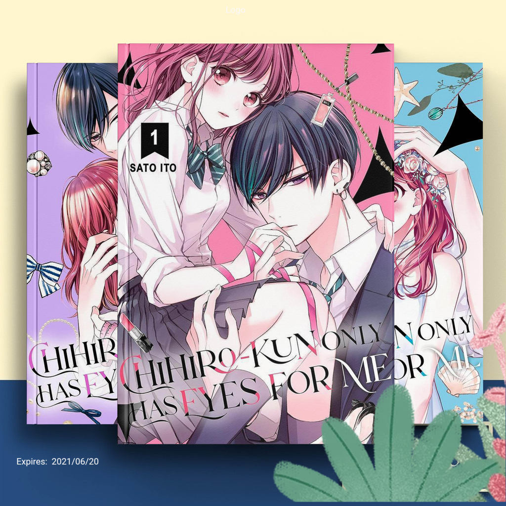 Chihiro-kun Only Has Eyes for Me, Vol. 1-12 ( Komik Manga ) by Sato Ito