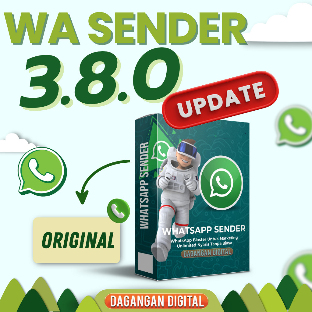 WA Blaster Sender Pro Anti Blokir Anti Banned LISENSI LIFETIME