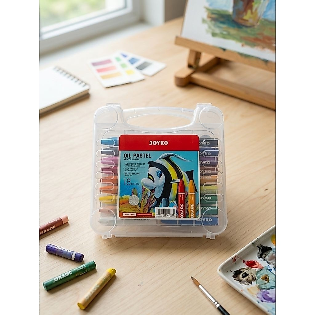 crayon joyko isi 18 warna