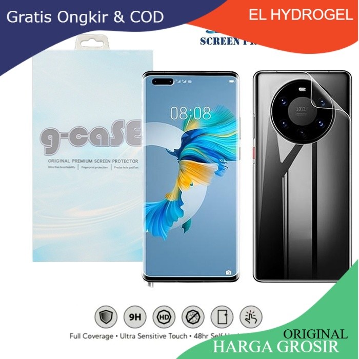 G-caSE Anti Gores Jelly Hydrogel Advan Gx G X G3 G3Pro G3 G9 G9Pro X1 Pro Screen Protector Guard Sho