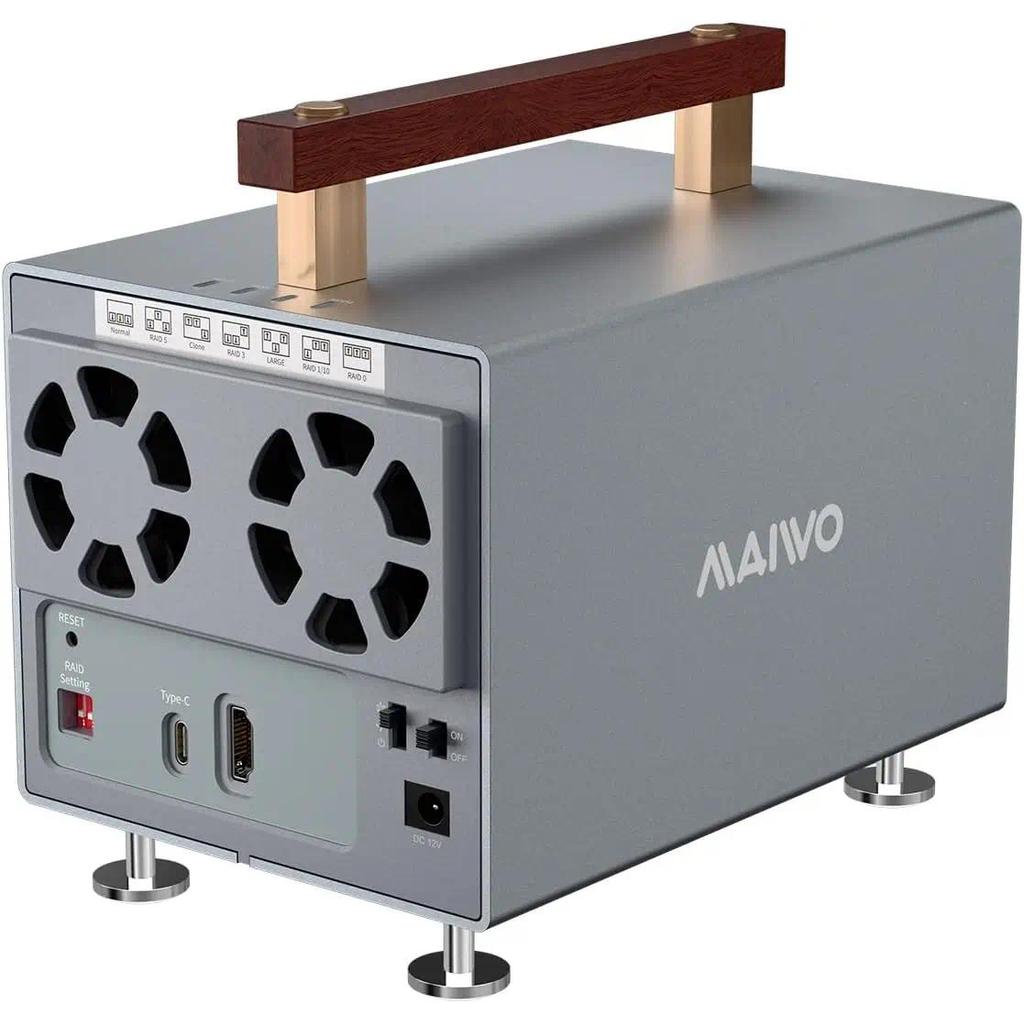 4 Bay Hard Drive RAID Enclosure for 25 35 Inch SATA HDD SSD