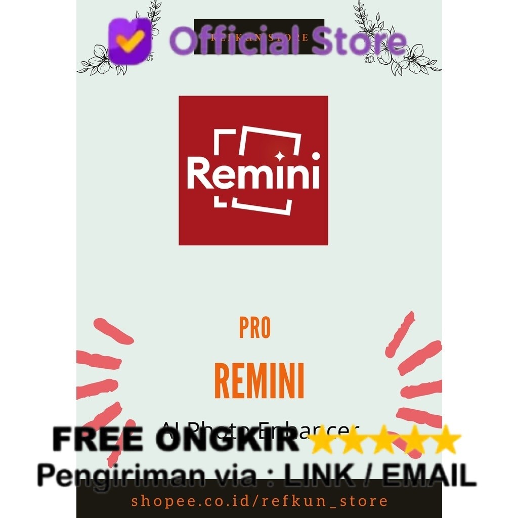 Remini Pro - Lifetime Garansi STARHOME888