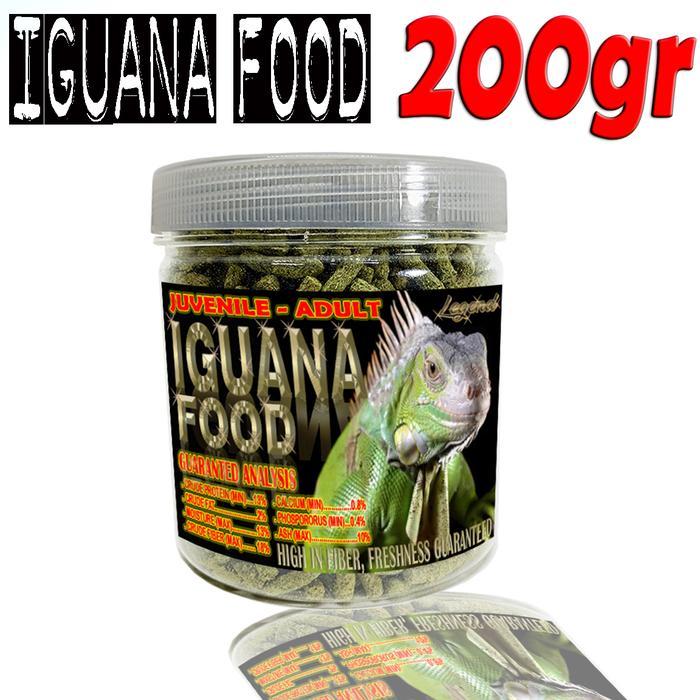 200GR MAKANAN IGUANA PELET SAYURAN ALAMI REPTILE FOOD DIET IGUANA HIJAU JUVENILE ADULT IGUANA HIJAU 