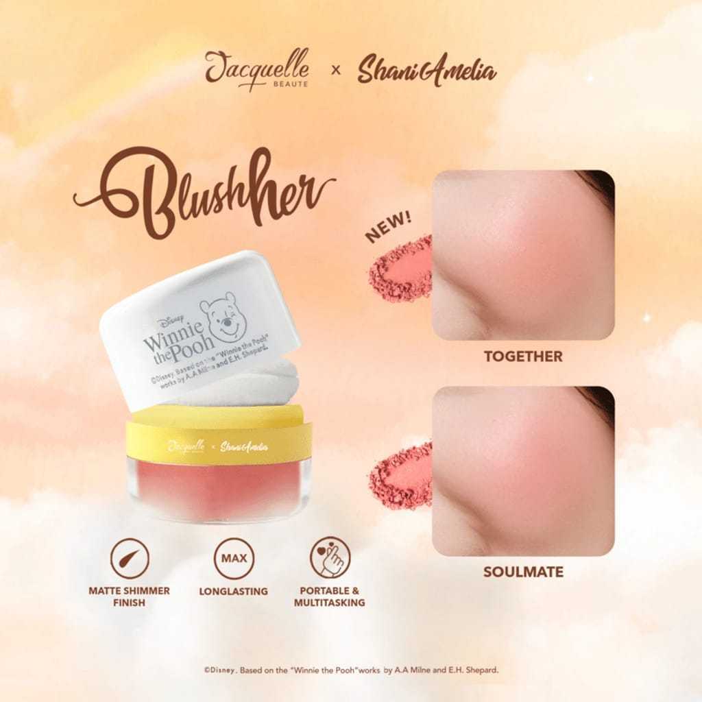NED Jacquelle BlushHer Blush On x Shani Amelia - Disney Winnie The Pooh Edition