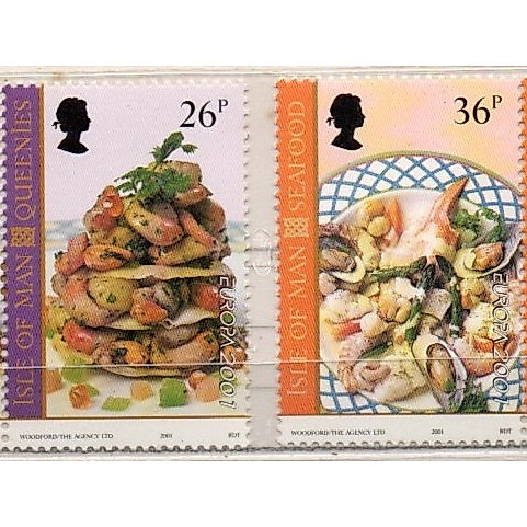 Prangko Tema Makanan 163 Isle of Man
