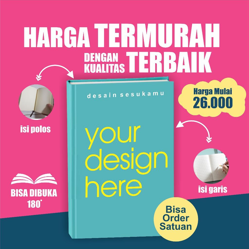 Terbaru Costum notebook Berkualitas