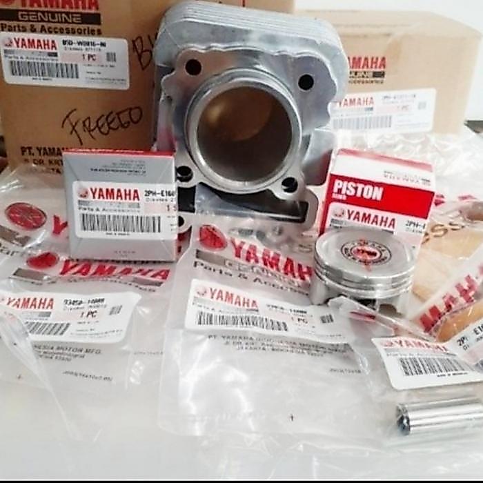 Boring Blok Seher Set Piston Mio M3 Freego Mio Z Asli Ori B5D Wb016 00