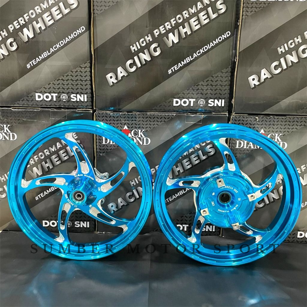 Velg Racing ADV 160 ABS ADV 160 CBS Black Diamond Ring 14 13 2.50 3.50 Black Diamond Adv 160 ABS Adv
