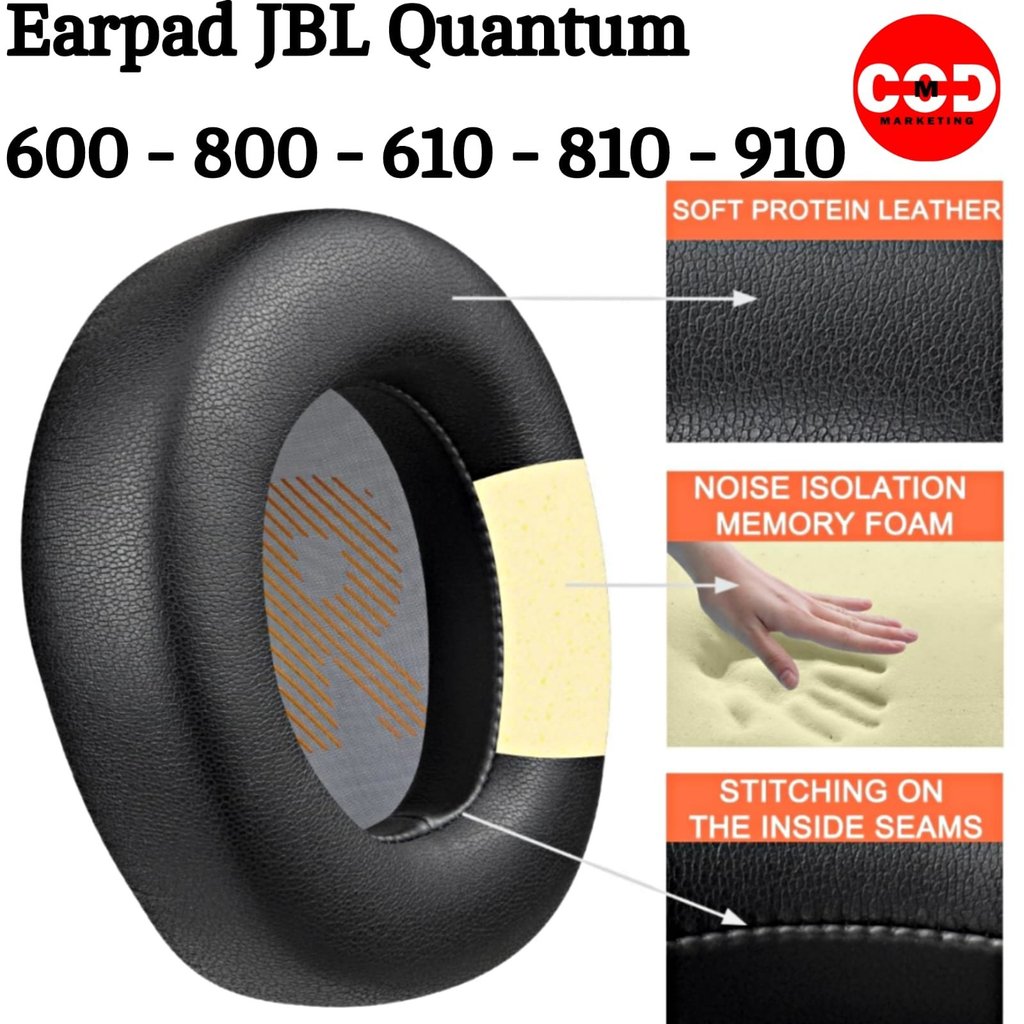 Bantalan Earcup Foam Earpad Cushion JBL Quantum 800 / JBL Quantum Q800