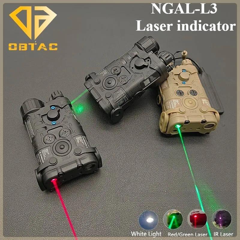 SotacTactical NGAL Red Green Laser Sight IR Pointer Strobe LED Light  Torch Laser DBAL  Rifle Laser 