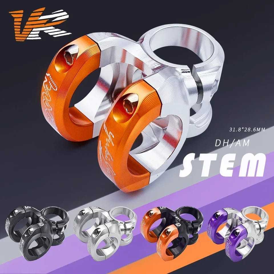 Foto Stem Pendek KRSEC VR 31.8 x 40 mm clamp 31.8mm Sepeda MTB Enduro DH Downhill