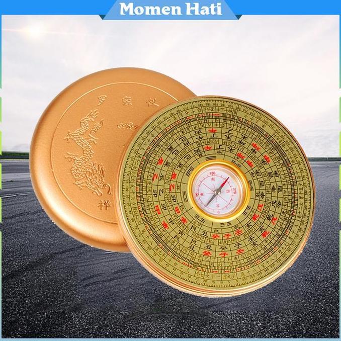 HEROSOV Feng Shui Kompas Penunjuk Arah / Cina Kuno Feng Shui Panduan Takdir