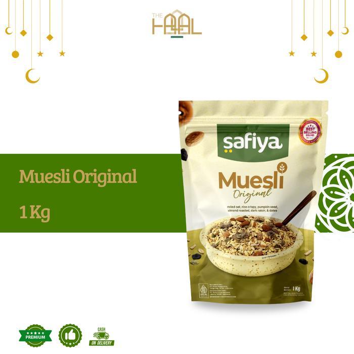 Muesli Sereal Safiya-Sereal Muesli Fruit Mix 1 Kg Safiya Sereal Makanan Ringan Food Oatmeal Cereal H