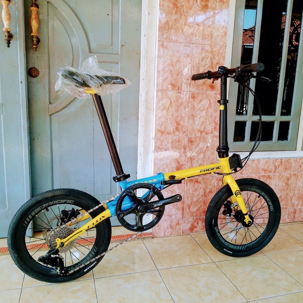 Sepeda lipat pacific flux uk 16+
