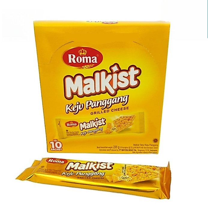 ROMA MALKIST KEJU PANGGANG BOX ISI 10PCS --