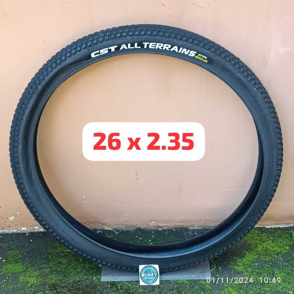 Foto Ban Luar CST All Teraint 26 x 2.35 Non Foldable Sepeda 26x2.35