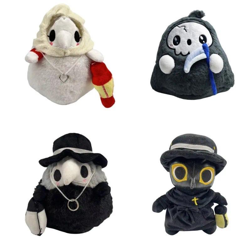 Cartoon SCP-049 Plush Doll Crow Nurse Doll