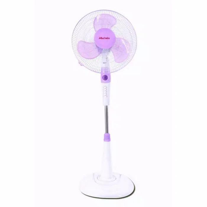 Hachida Kipas Angin Berdiri Kaki Bulat 16 Inch Hachida SF-1602 - Putih