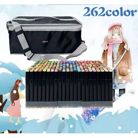 Marker Spidol Dual Side Fine Art Marker 262pcs Marker Spidol 262pcs Marker Spidol