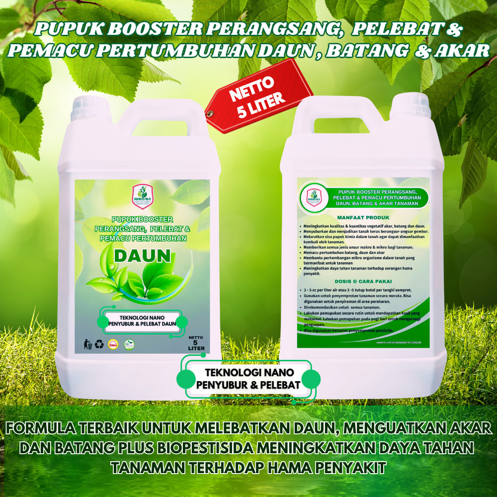 Pupuk Penyubur Akar Batang dan Daun Pupuk Penyubur Tanaman Hormon Penumbuh Batang dan Daun