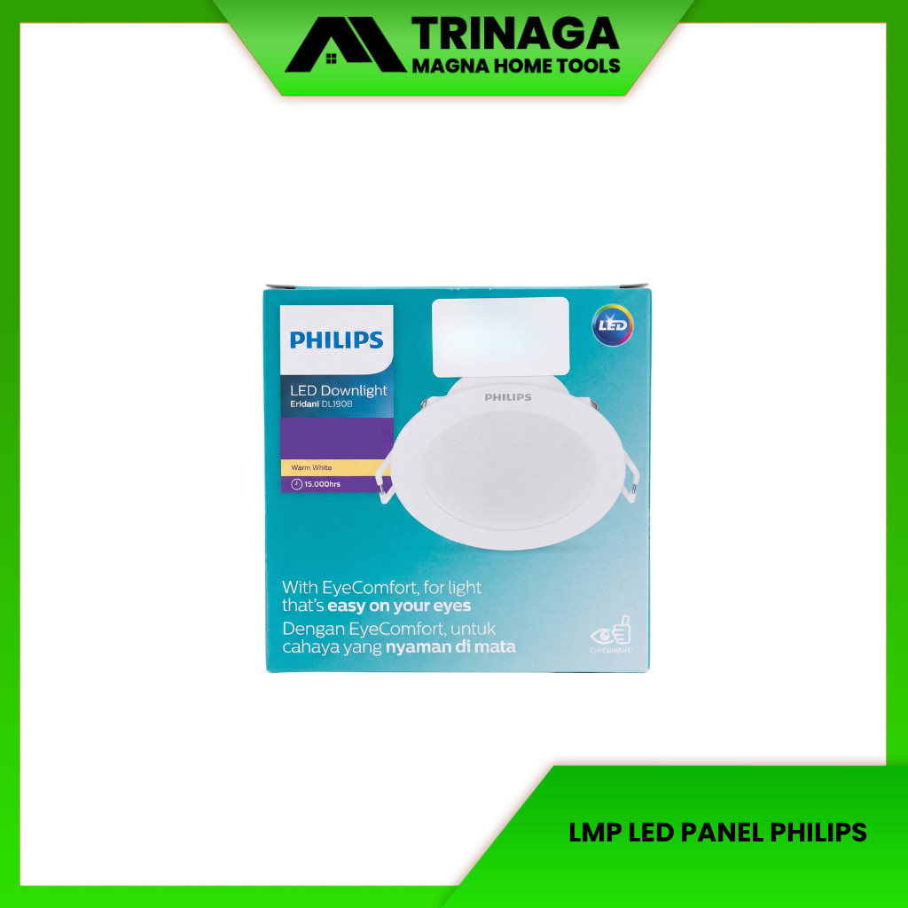 Lampu LED Panel PHILIPS Lampu Plafon LED Panel untuk Rumah Kantor Toko
