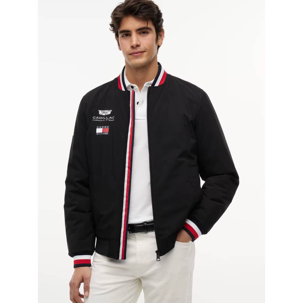 Tommy Hilfiger - TH x Cadillac Formula 1 Team Replica Varsity Jacket