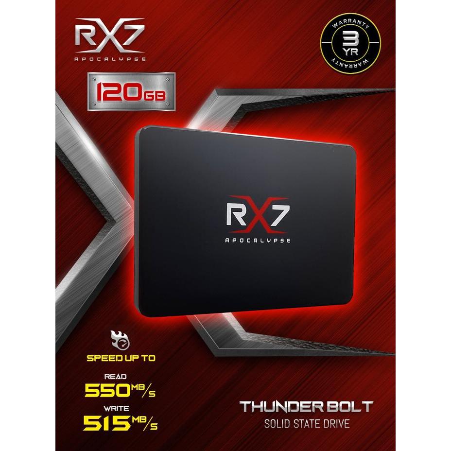 SSD RX7 120GB RESMI 3 TAHUN - SSD ONLY