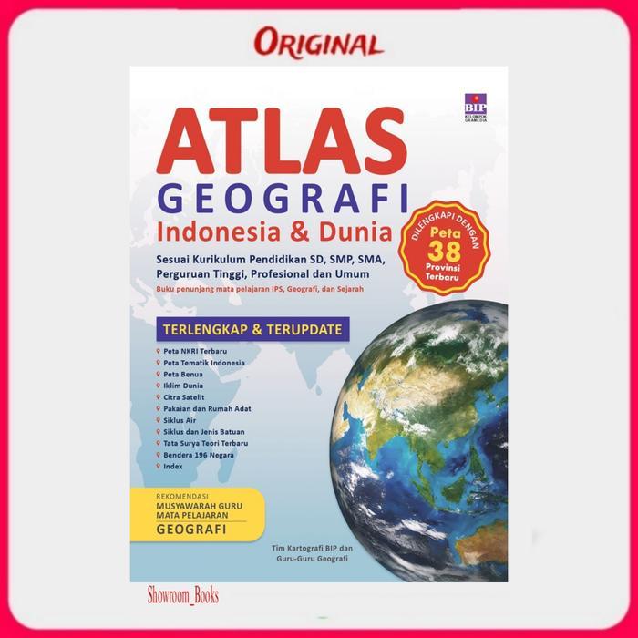 Buku Atlas Geografi Indonesia Dan Dunia