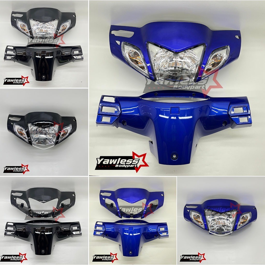 Batok Karisma 125 / batok kepala karisma 125 D / karisma 125 D Biru Hitam
