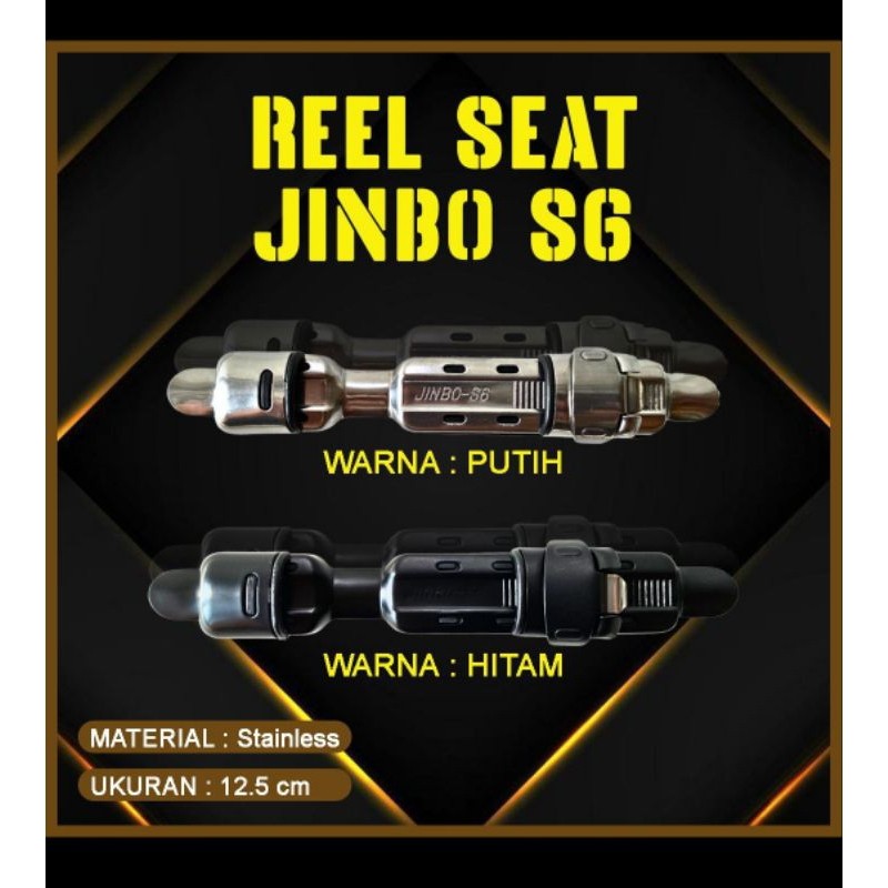 DISKON REEL SEAT JORAN TEGEK JINBO