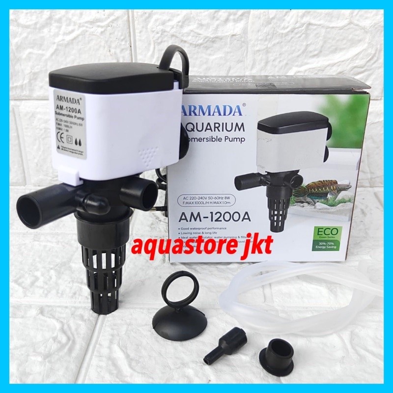 Brain Comp Store ARMADA AM 1200A POMPA AQUARIUM CELUP ARMADA AM 1200 1200A POMPA ARMADA 1200 MESIN A