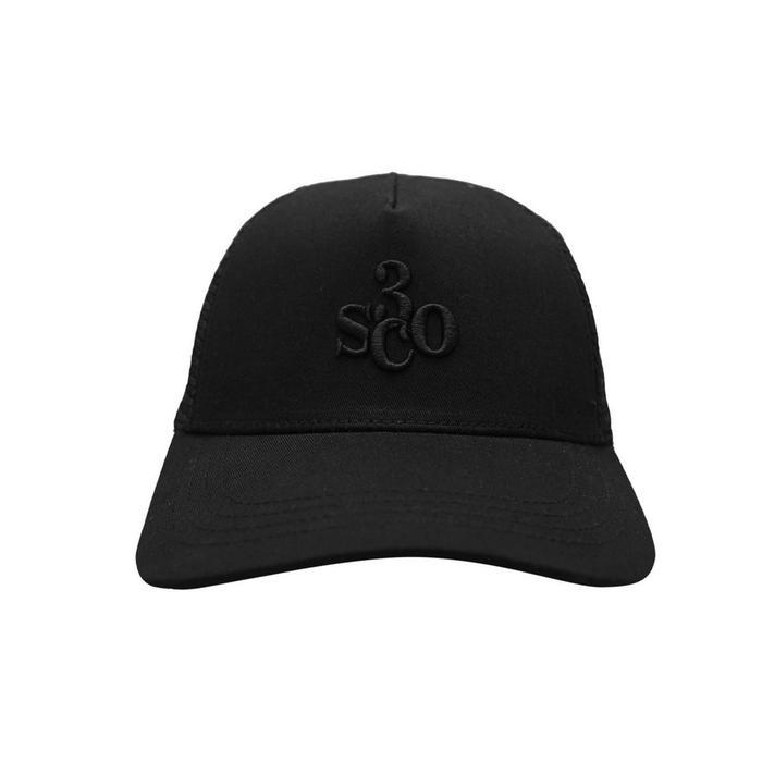 3Second Topi Pria Baseball Cap Logo Eggsy HP-C050126 - Black