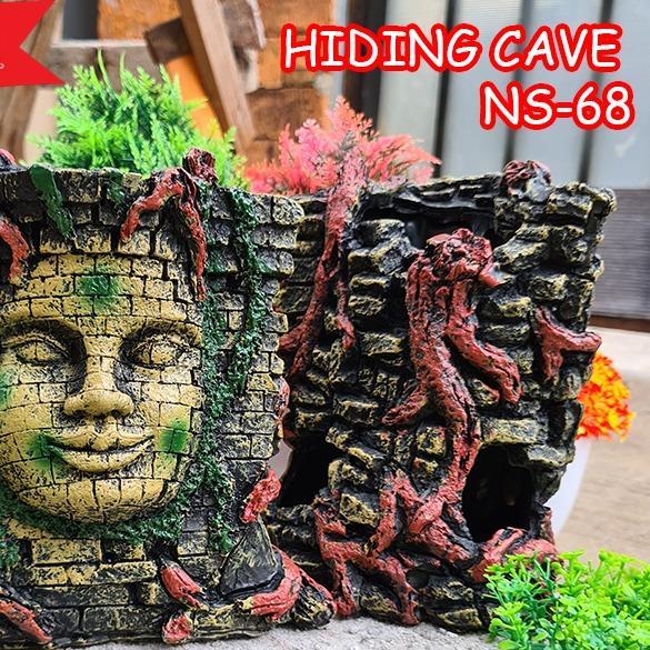 HIDING CAVE NOMOY NS-68 REPTILE GECKO BEARDED DRAGON BALL PHYTON