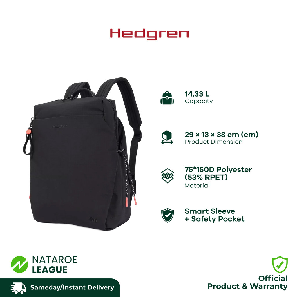 Hedgren Akira | Backpack M 14 IN - Black