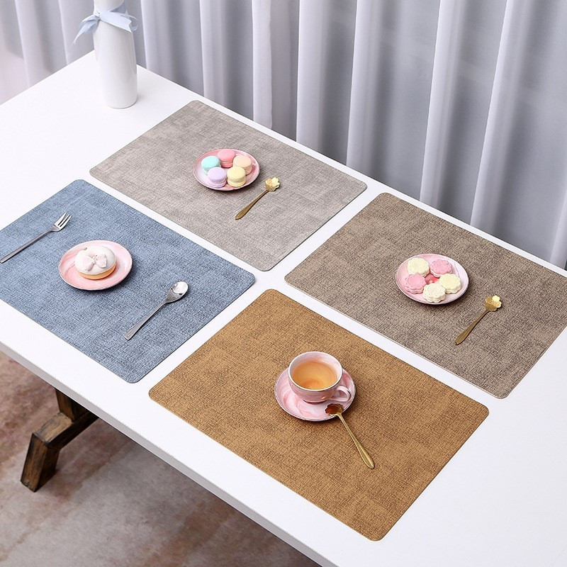 Alas Piring Korean Style / Aesthetic Rectangular Placemats