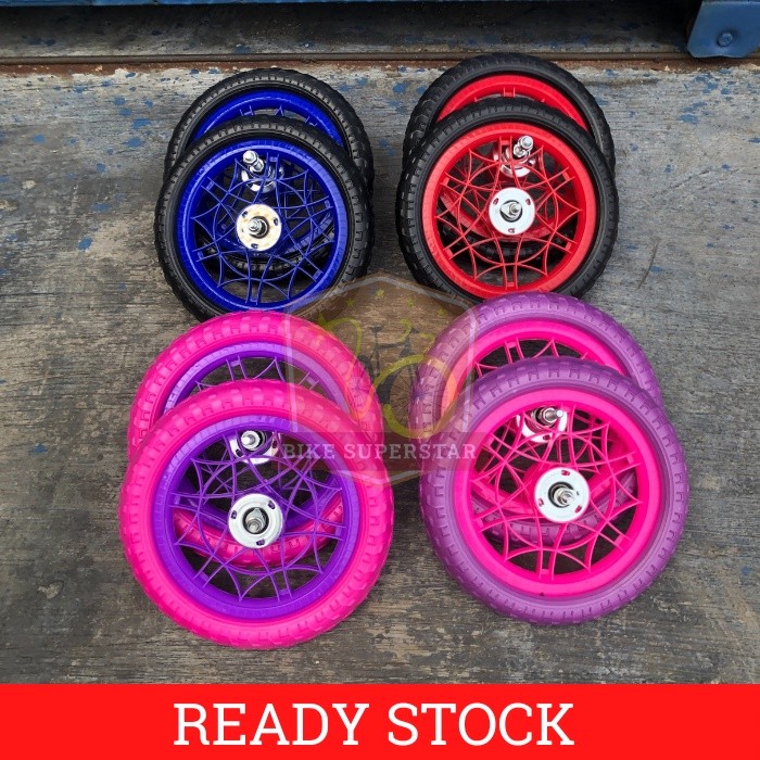 Ban Sepeda Anak Roda Mati EVA Ukuran 12 1/2* 2 1/4