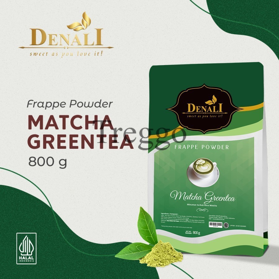 

Promo Powder DENALI Rasa MATCHA GREENTEA 800 Gram Bubuk Minuman Green Tea Teh Hijau Kualitas Premium