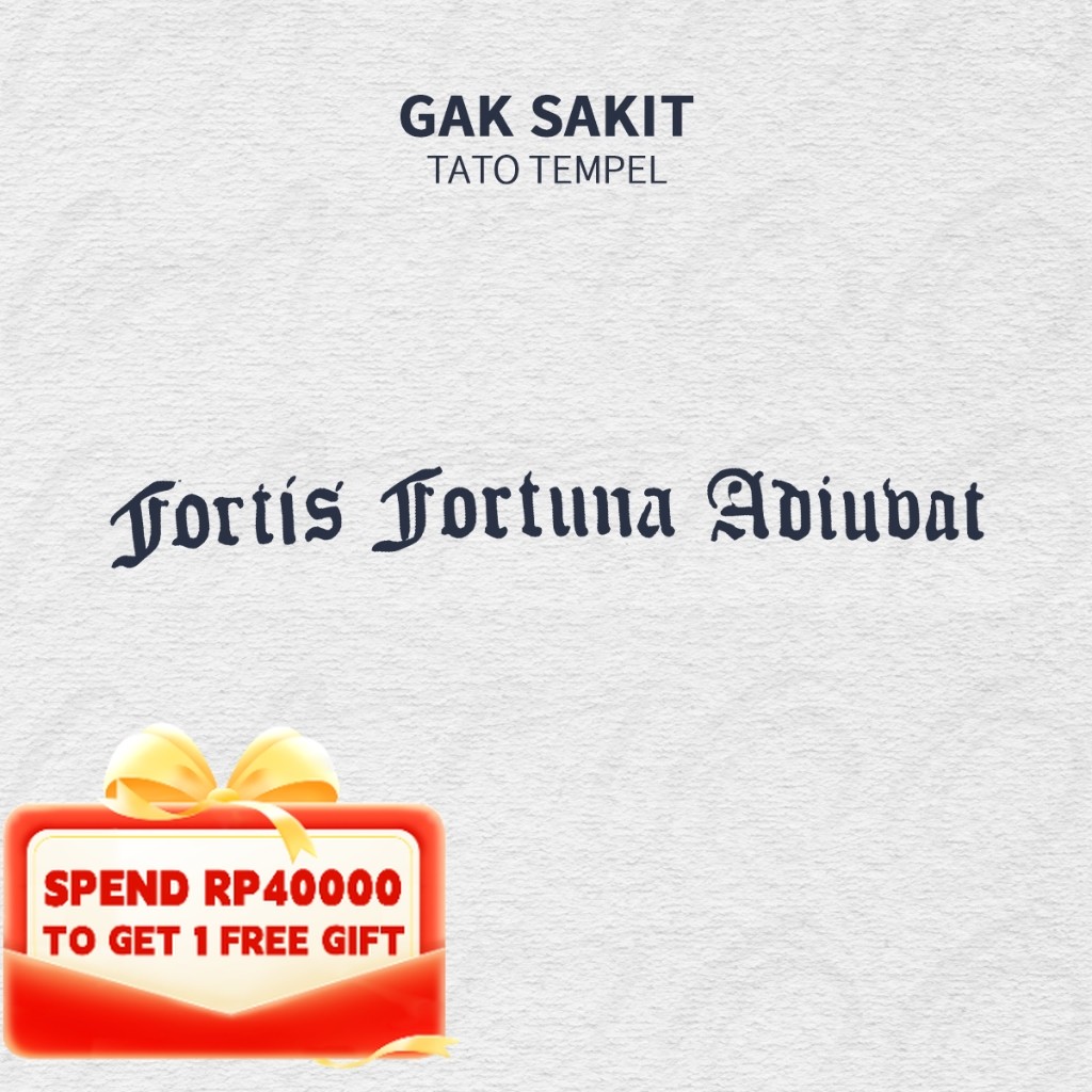 GATTOO M-444 【Pahlawan Mendapat Bantuan Keberuntungan】Tato Temporer Realistis, Tanpa Rasa Sakit, Mud