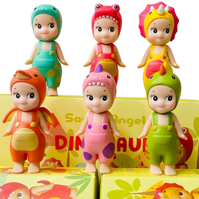 Sonny Angel Blind Box Dinosaur Series Anime Figures Ornaments Seoul Strawberry Dolls Fans Children  
