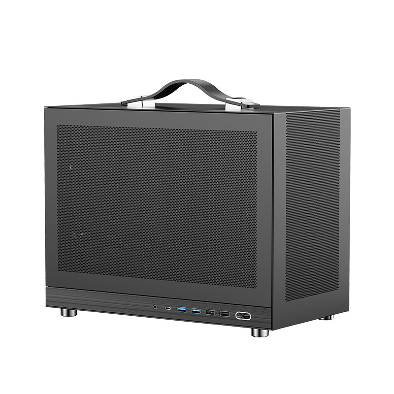 Shiny Snake G300 MESH 16.8L MATX Chassis, 340mm GPU, ATX PSU, 240/280 AIO Compatible, 164mm Air Cool