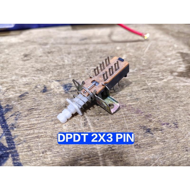 Swith DPDT 2x3 pin swit DPDT