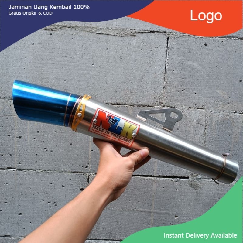 NLK Exhaust Conical pipe in51mm - Canister NLK - Muffler NLK Racing