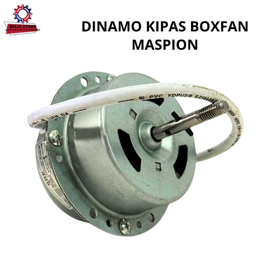Dinamo Mesin Motor Kipas Angin Boxfan / Kipas Duduk Kotak untuk merk Maspion FULL TEMBAGA