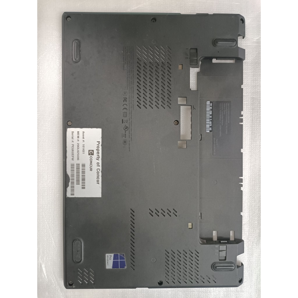 Used Original for Lenovo Thinkpad X240 X250 D Case Bottom Case Cover 04X5184 00HT389